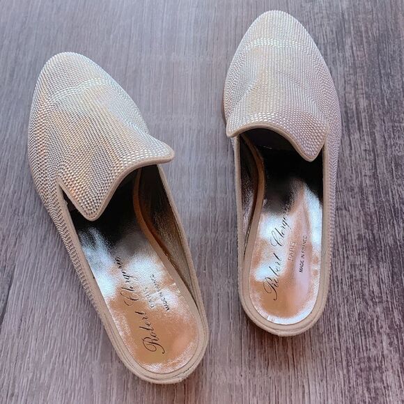 New Robert Clergerie Paris Alice open heel flat mules loafers slippers - Picture 5 of 16